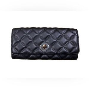 NWOT Kate Spade Quilted Turn Lock Wallet